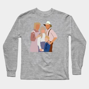 Dr Quinn Medicine Woman with her kids Long Sleeve T-Shirt